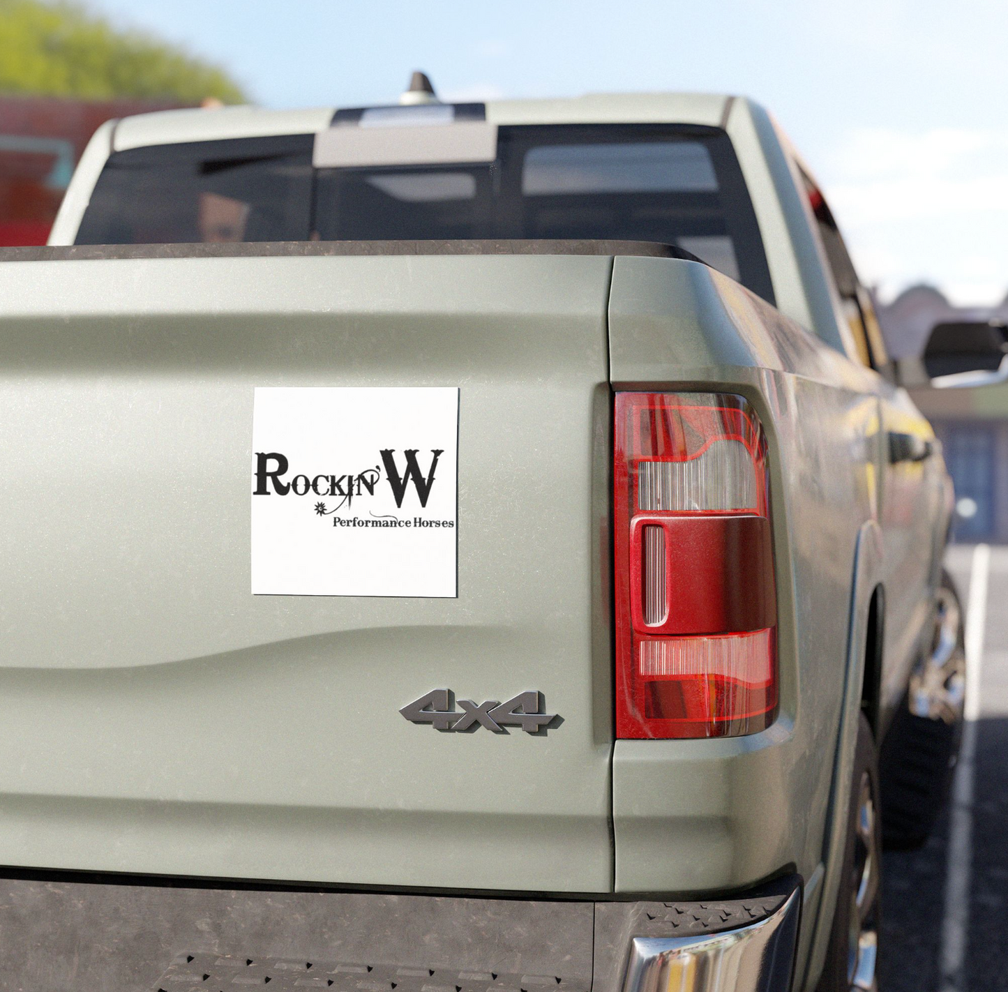 Rockin' W Performance Horses Car Magnets