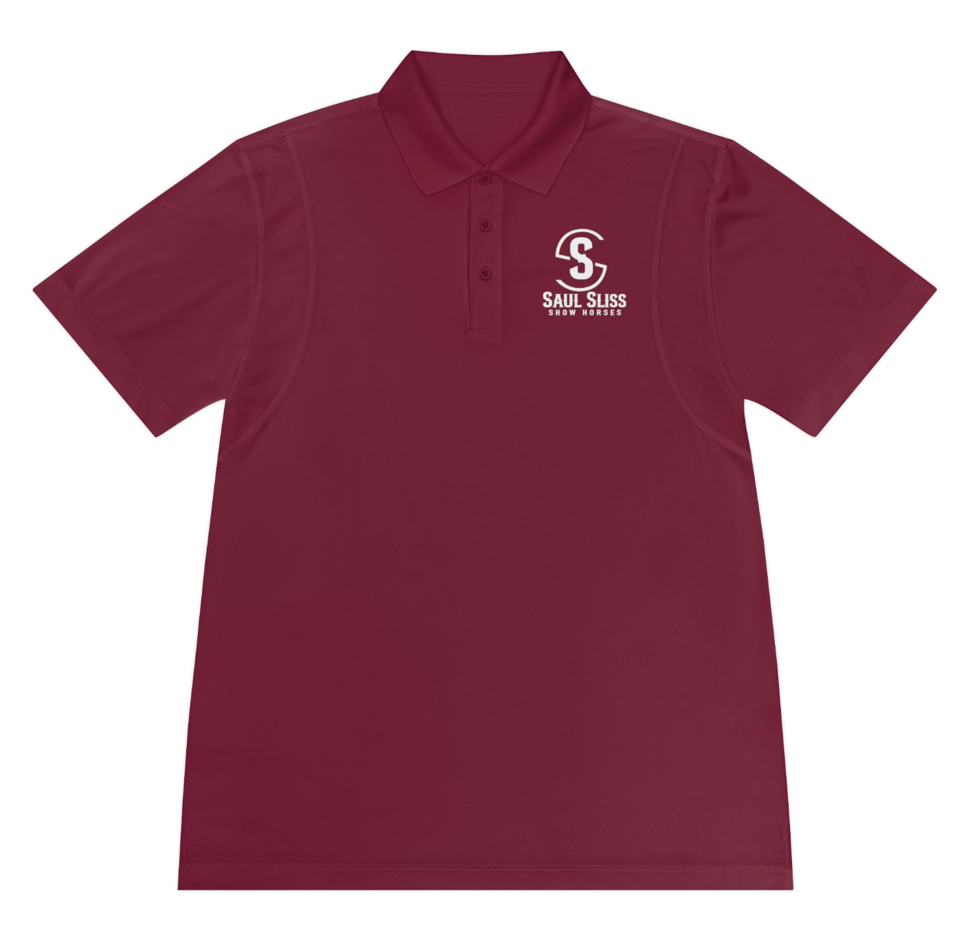 Saul Sliss Show Horses Chest Logo Polo