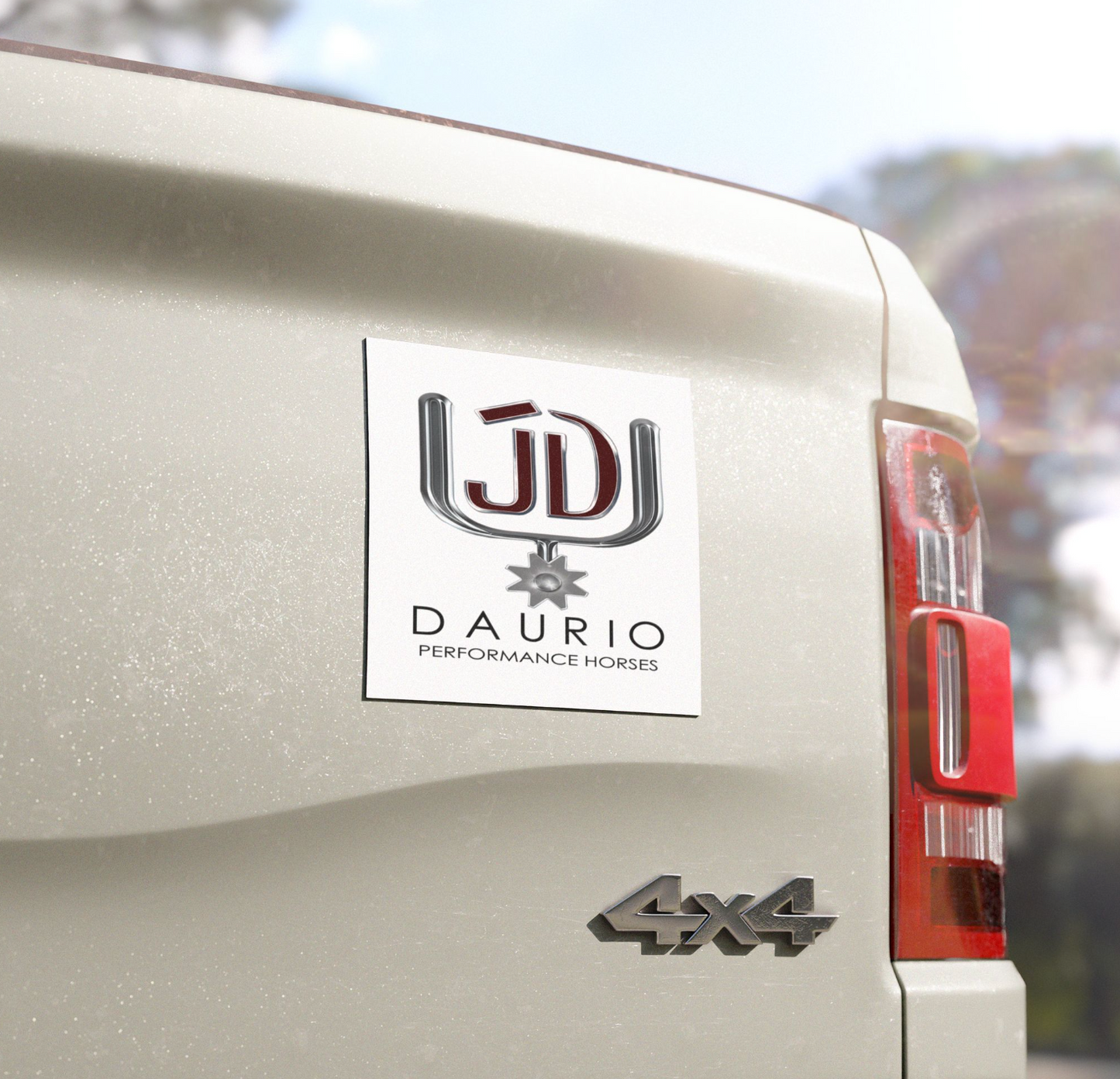 Daurio Performance Horses Car Magnet