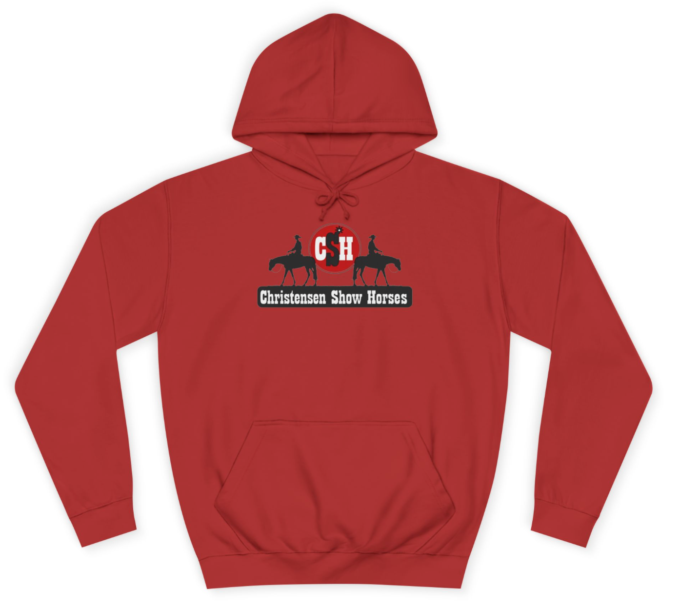 Christensen Show Horses Logo Hoodie