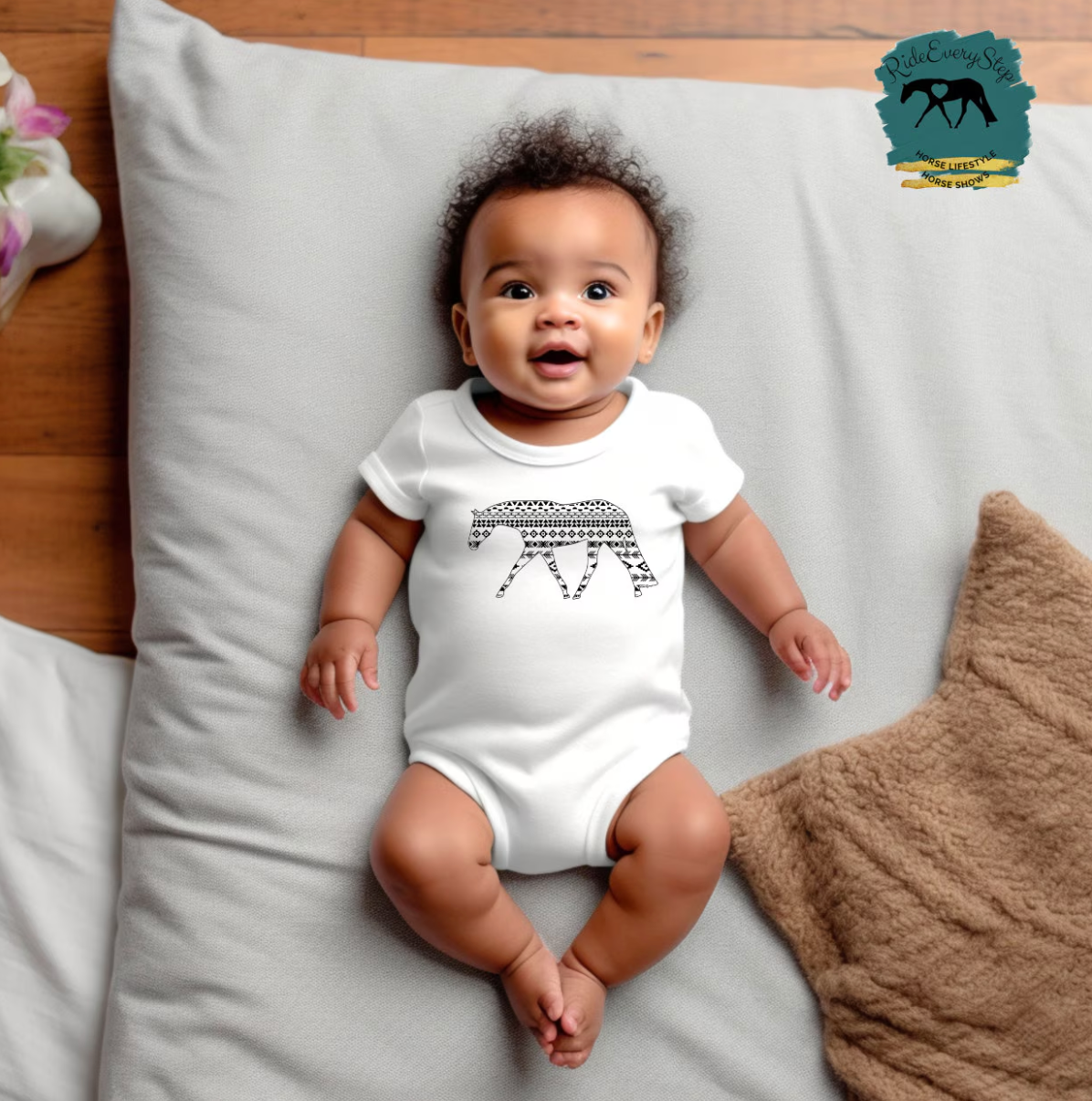 Aztec Horse Toddler and Infant Shirt/Onsie