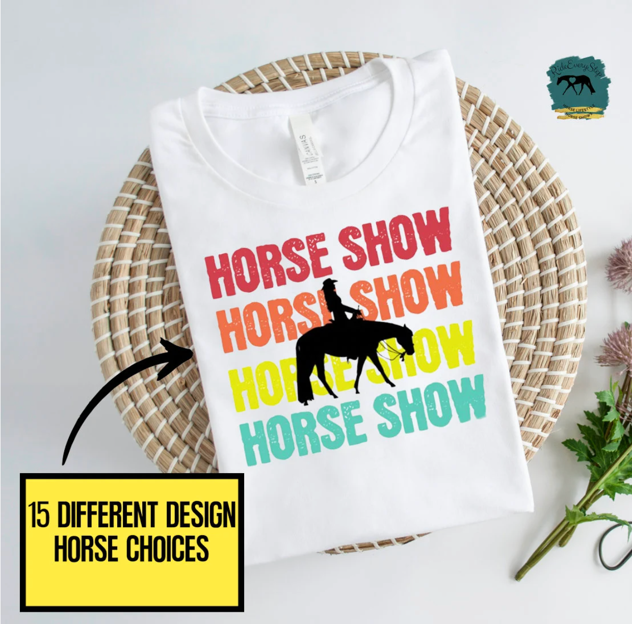 "Horse Show" with Equine Discipline T-Shirt