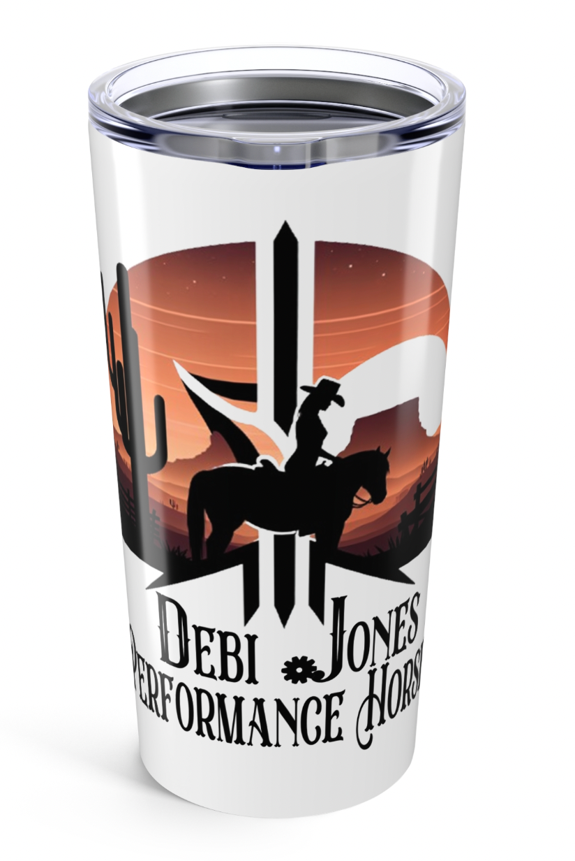Debi Jones Performance Horses 20 oz. Tumbler