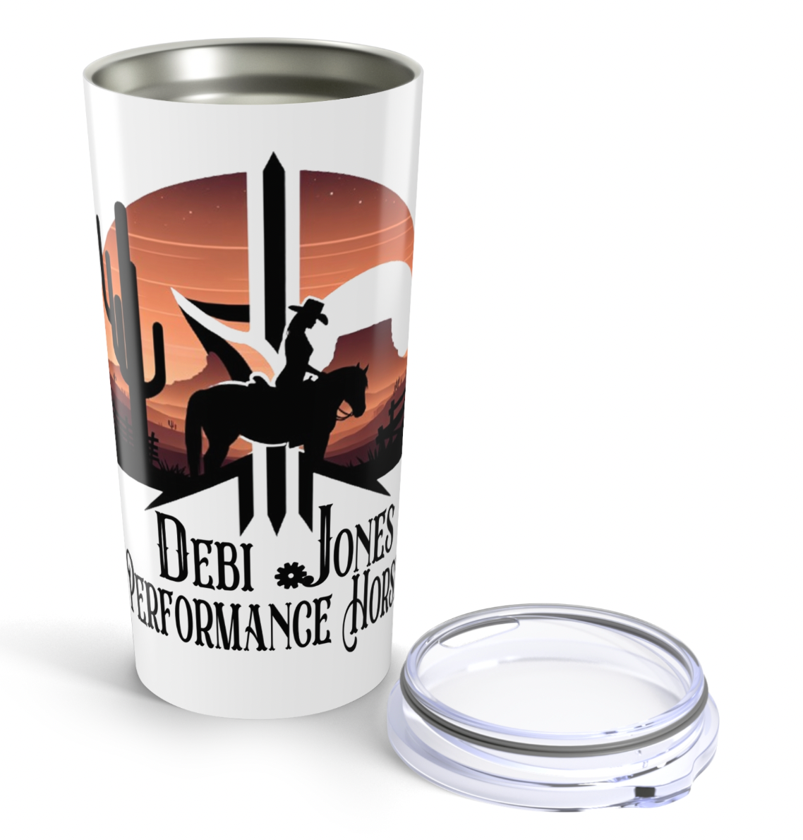 Debi Jones Performance Horses 20 oz. Tumbler