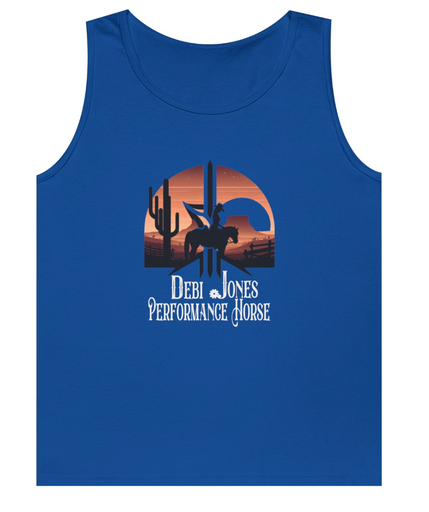 Debi Jones Performance Horses Full Logo Tank Top