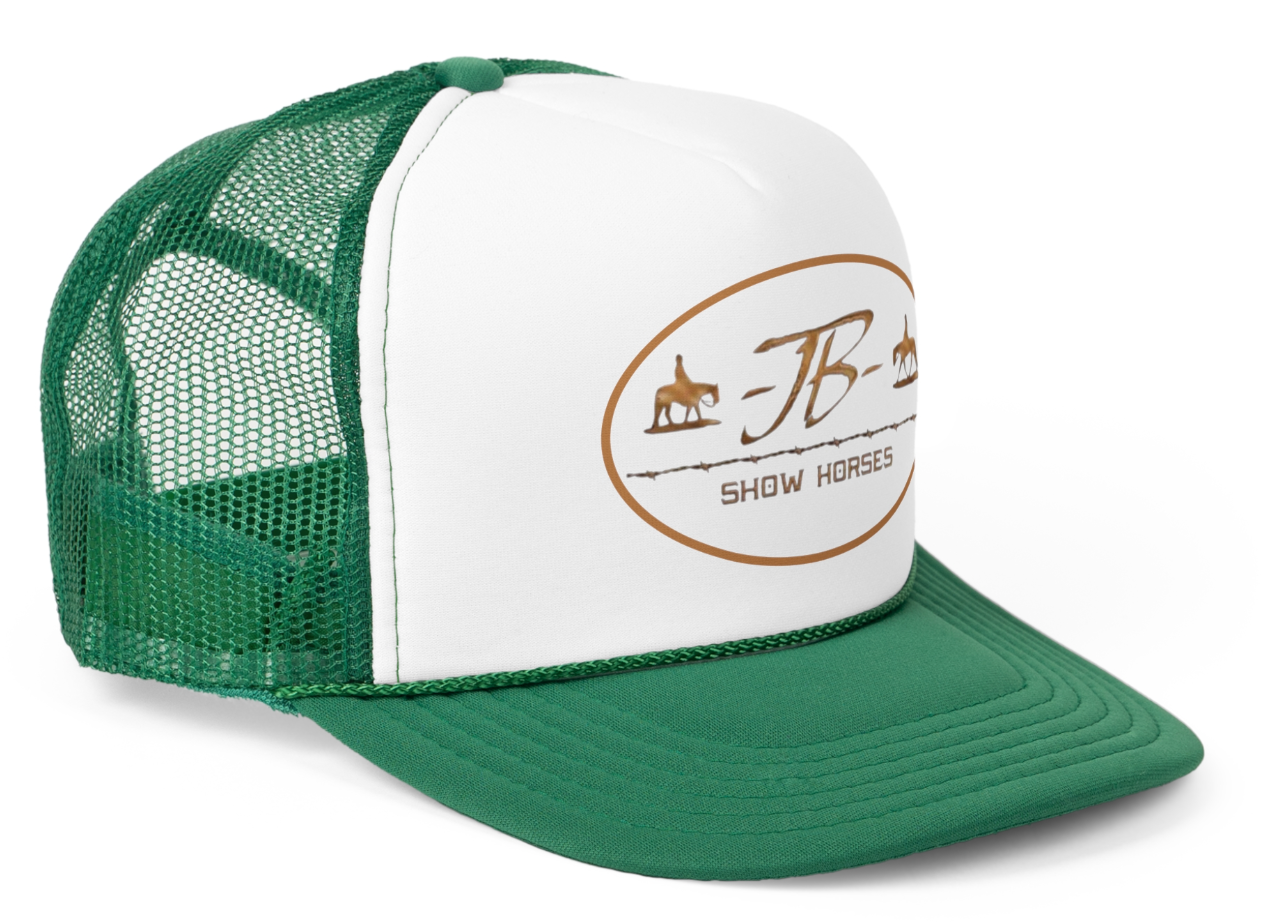 Justin Brown Show Horses Logo Trucker Cap