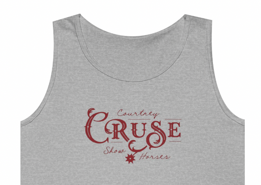Courtney Cruse Show Horses Full Logo Tank Top