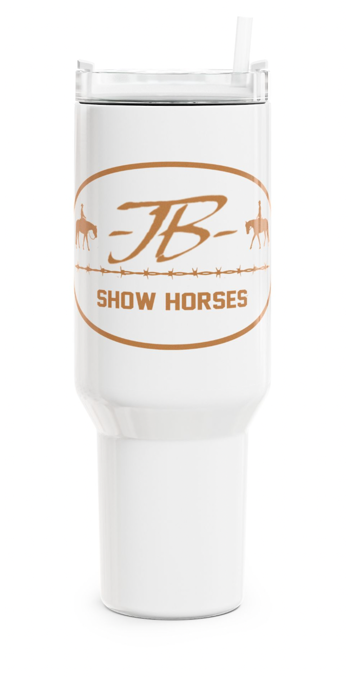 Justin Brown Show Horses Tumbler 20oz./40oz.