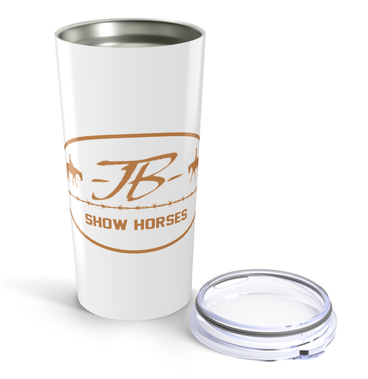 Justin Brown Show Horses Tumbler 20oz./40oz.