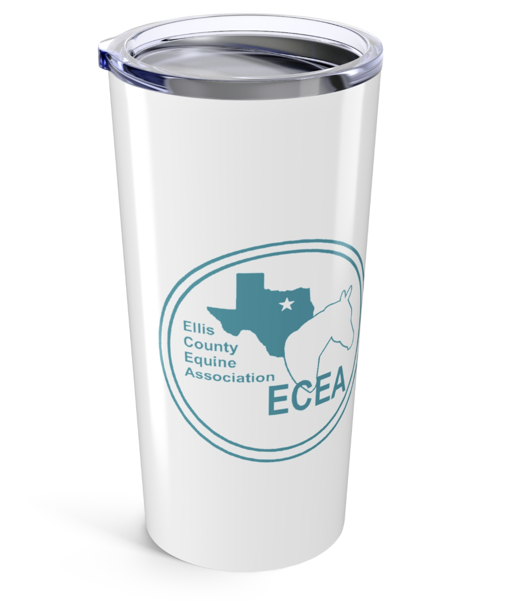 Official 2025 Ellis County Equine Association (ECEA) Tumbler