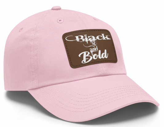 Black & Bold Horse Design Hat