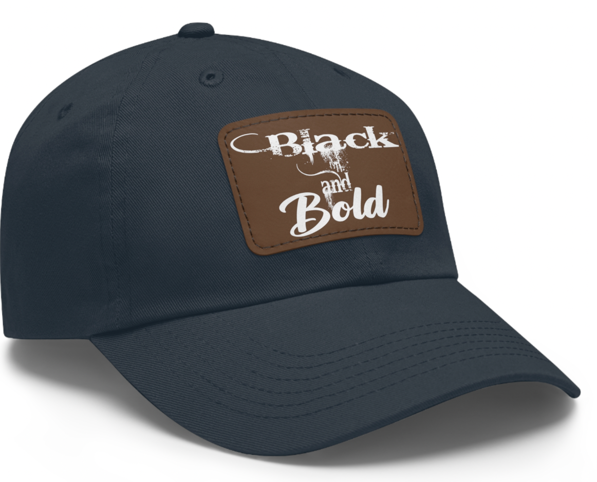 Black & Bold Horse Design Hat