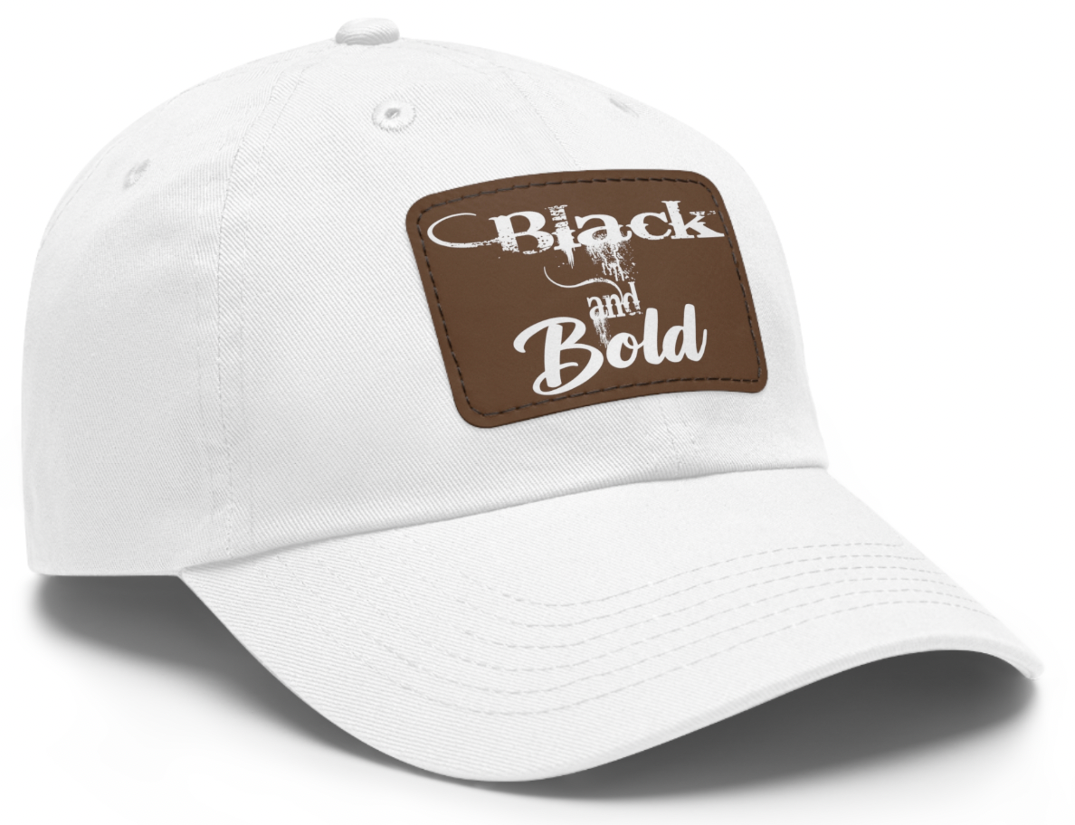 Black & Bold Horse Design Hat