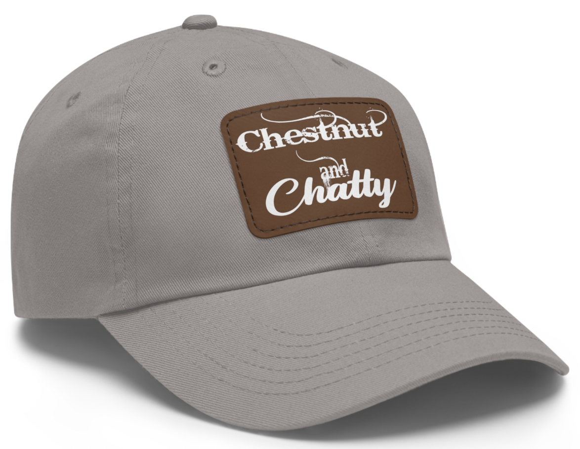 Chestnut & Chatty Horse Design Hat
