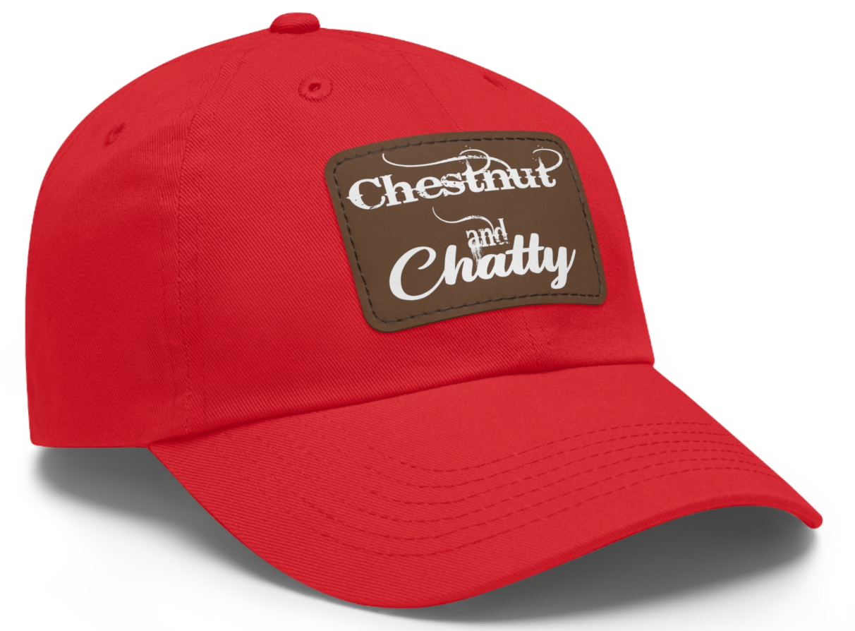 Chestnut & Chatty Horse Design Hat