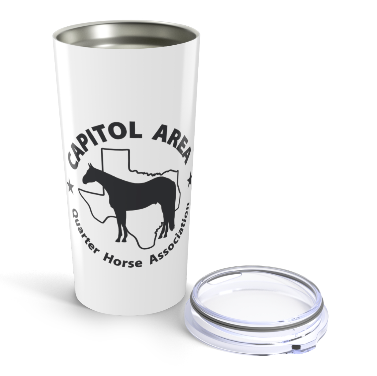 The Capitol Area Quarter Horse Association Tumbler 20oz/40 oz.