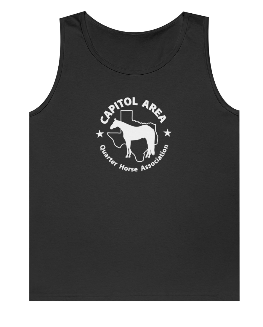 The Capitol Area Quarter Horse Association Full Logo Tank Top