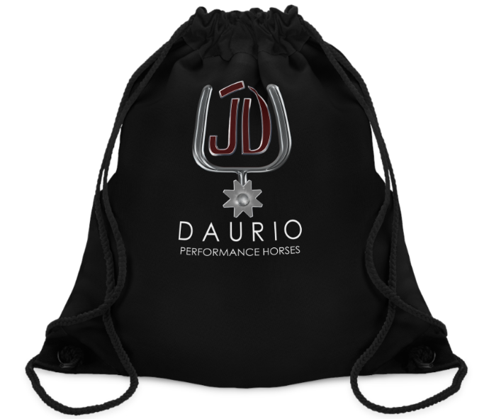 Daurio Performance Horses Drawstring Bag