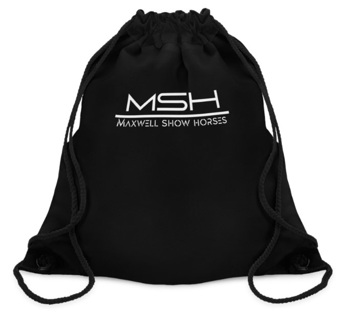 Maxwell Show Horses Drawstring Bag