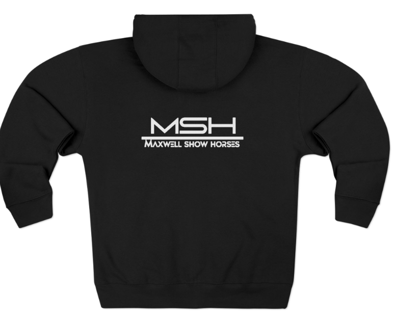 Maxwell Show Horses Zip Up Hoodie