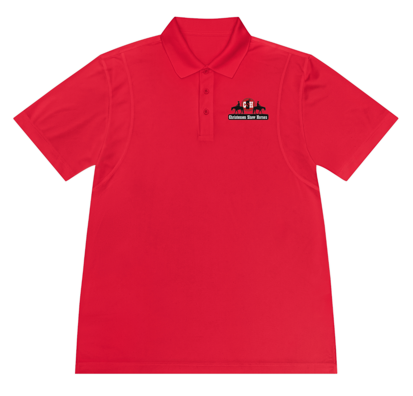 Christensen Show Horses Chest logo Polo