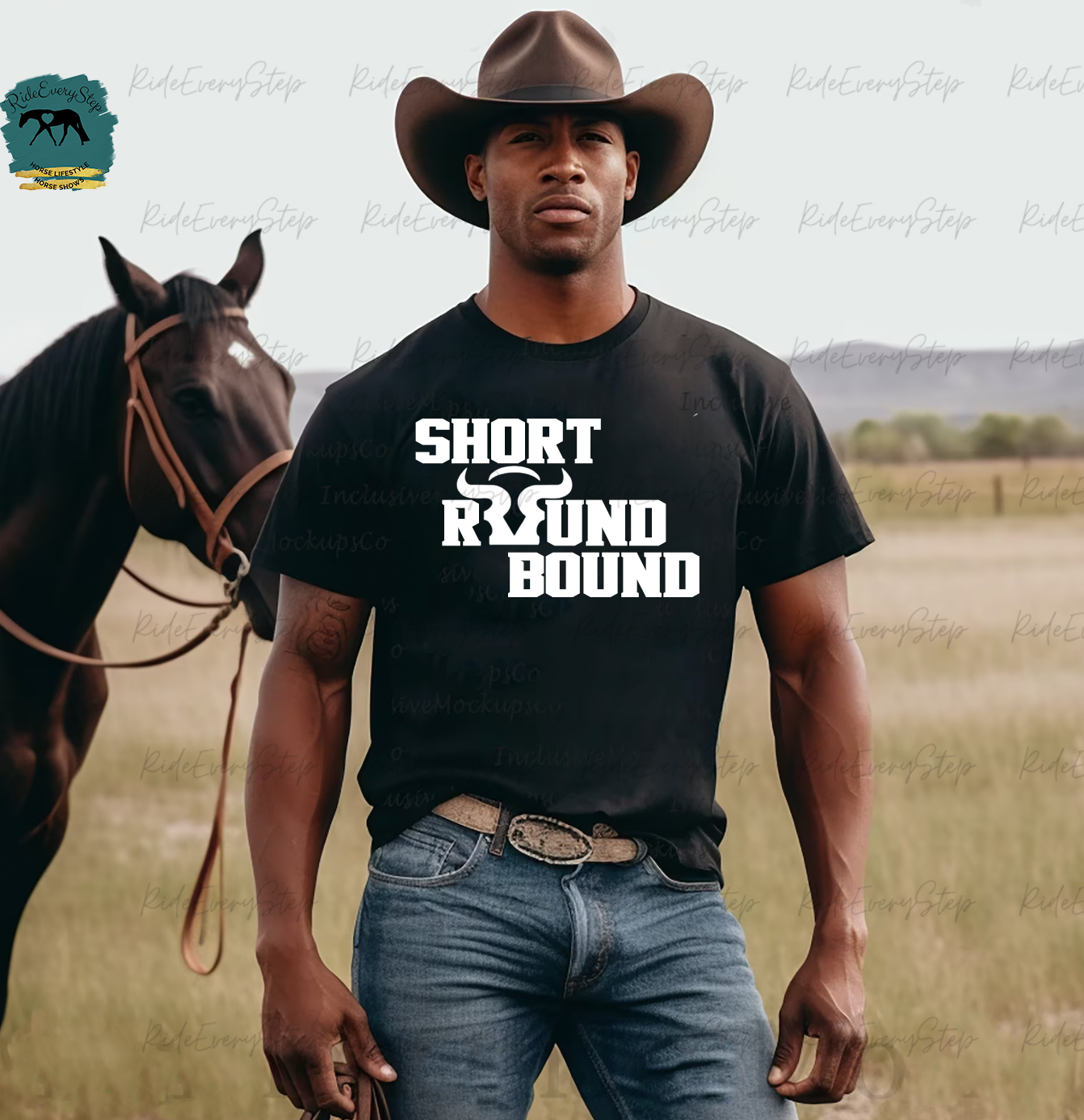 "Short Round Bound" Roping Apparel