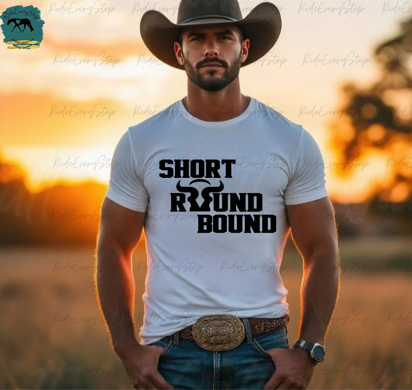 "Short Round Bound" Roping Apparel