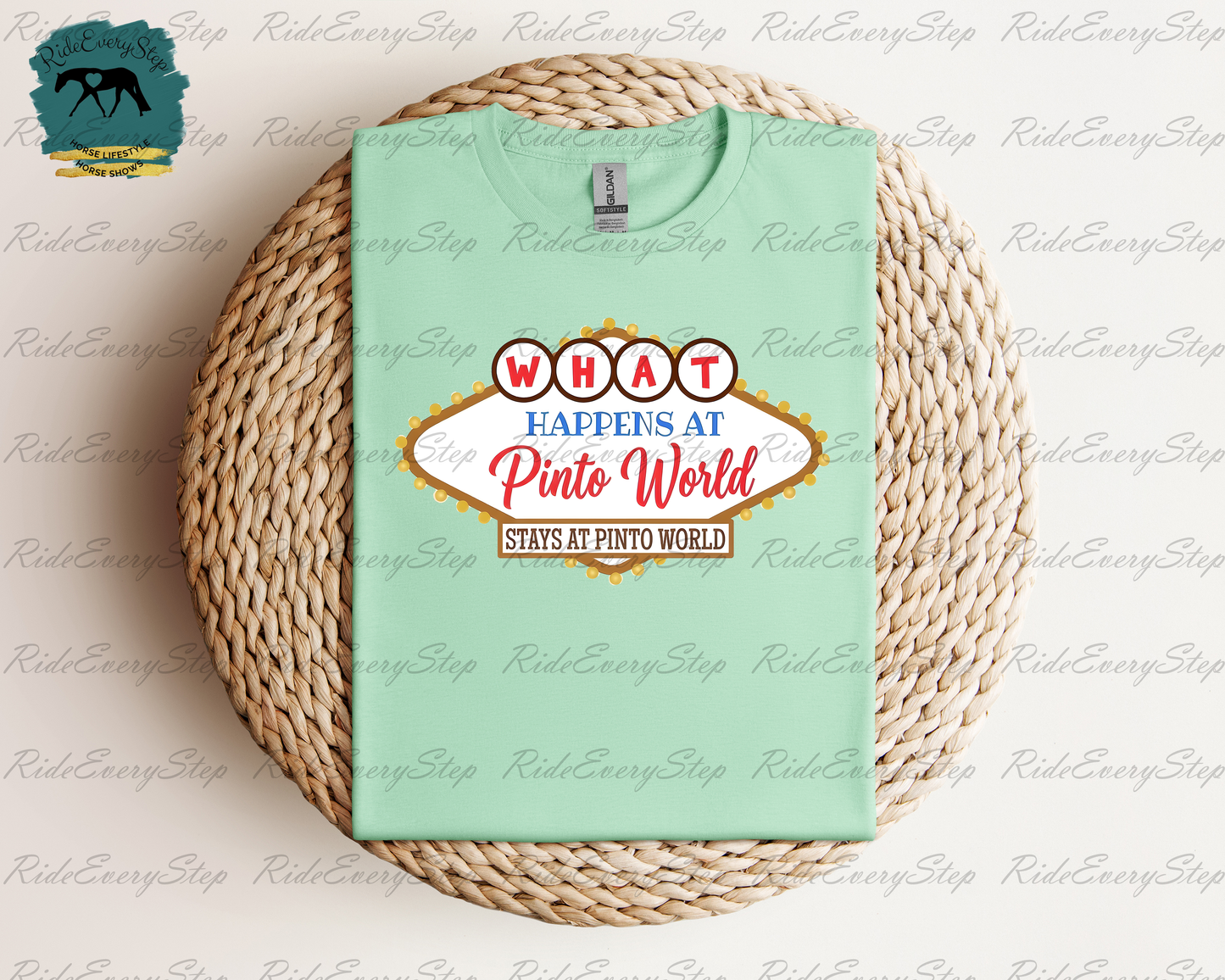 "What happens at Pinto World Stays at Pinto World" Apparel