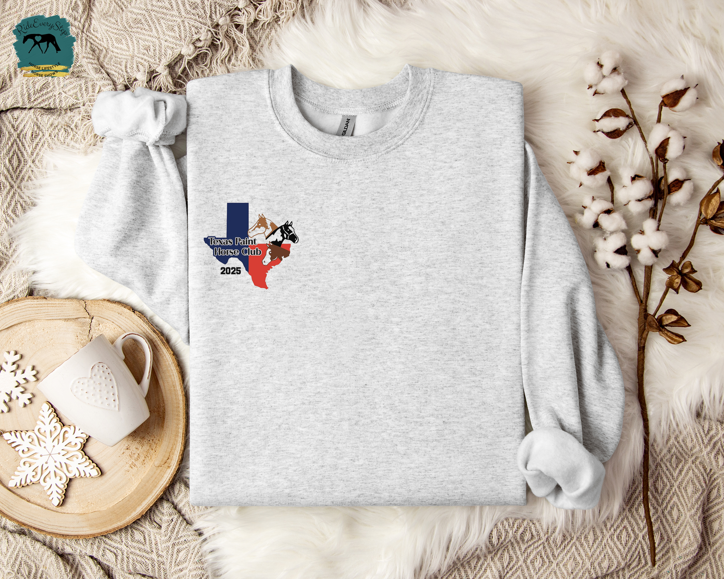 2025 Texas Paint Horse Club Chest logo