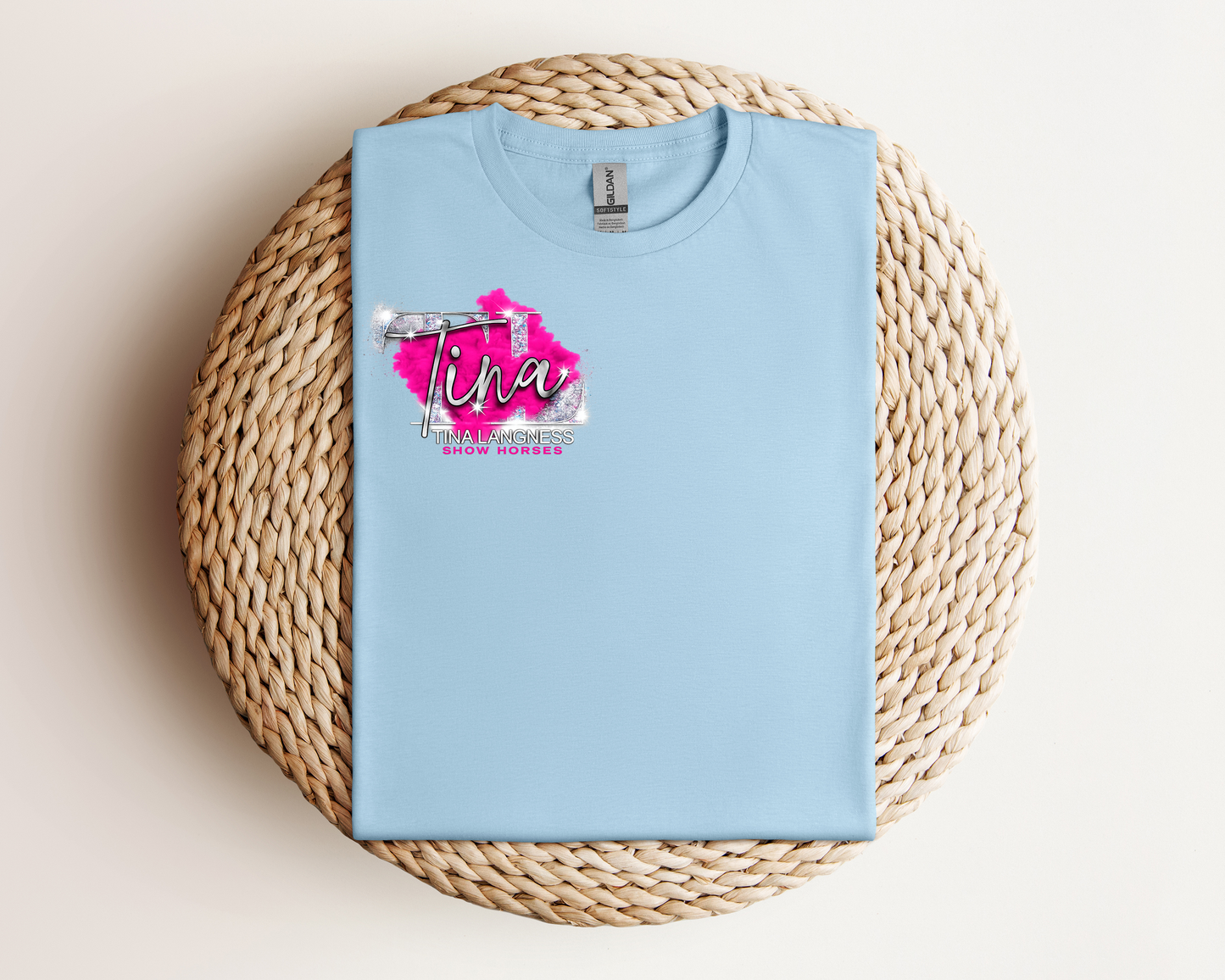 Tina Langness Show Horses Chest Logo Apparel