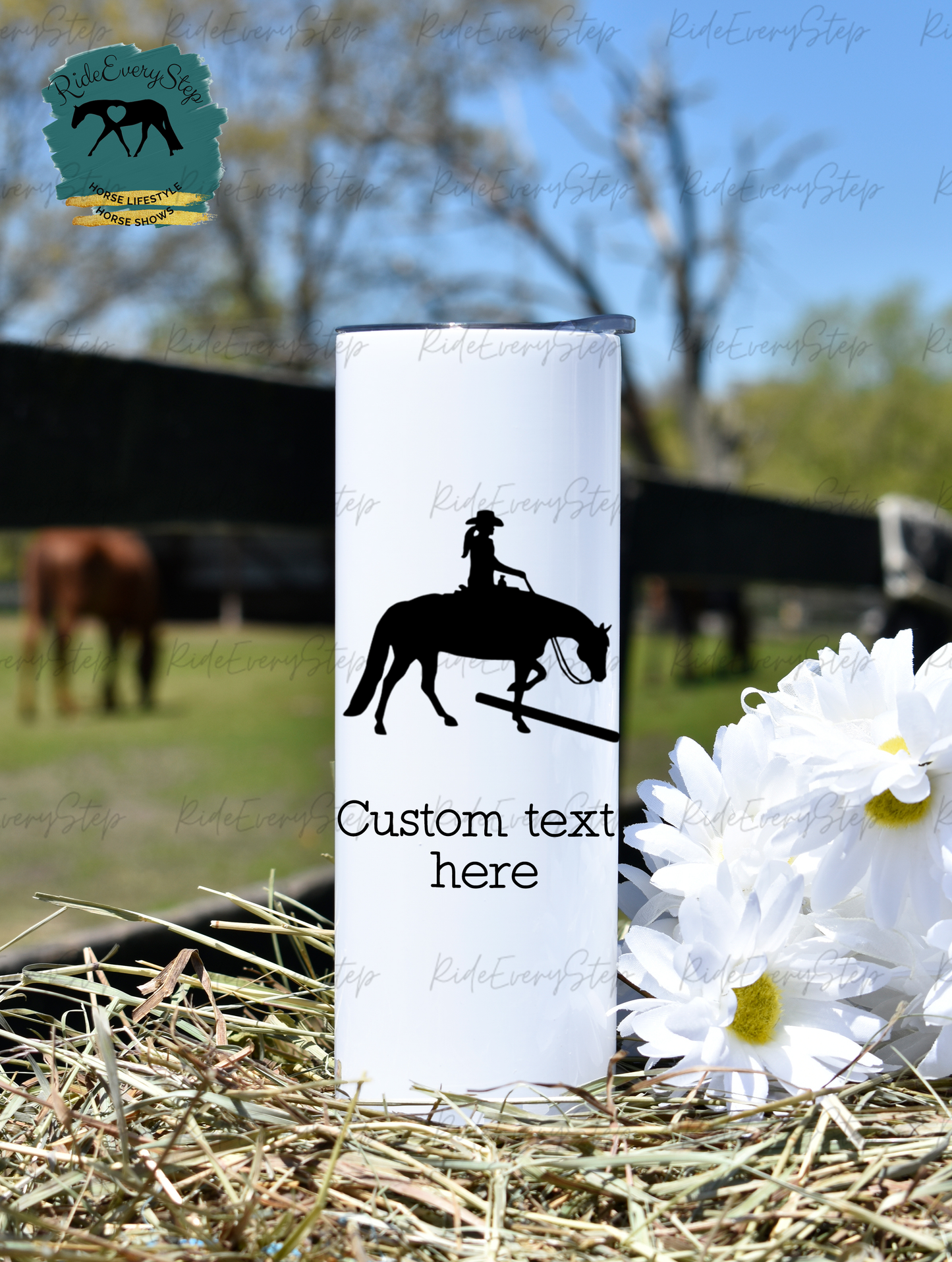 Trail Tumbler with lid & straw