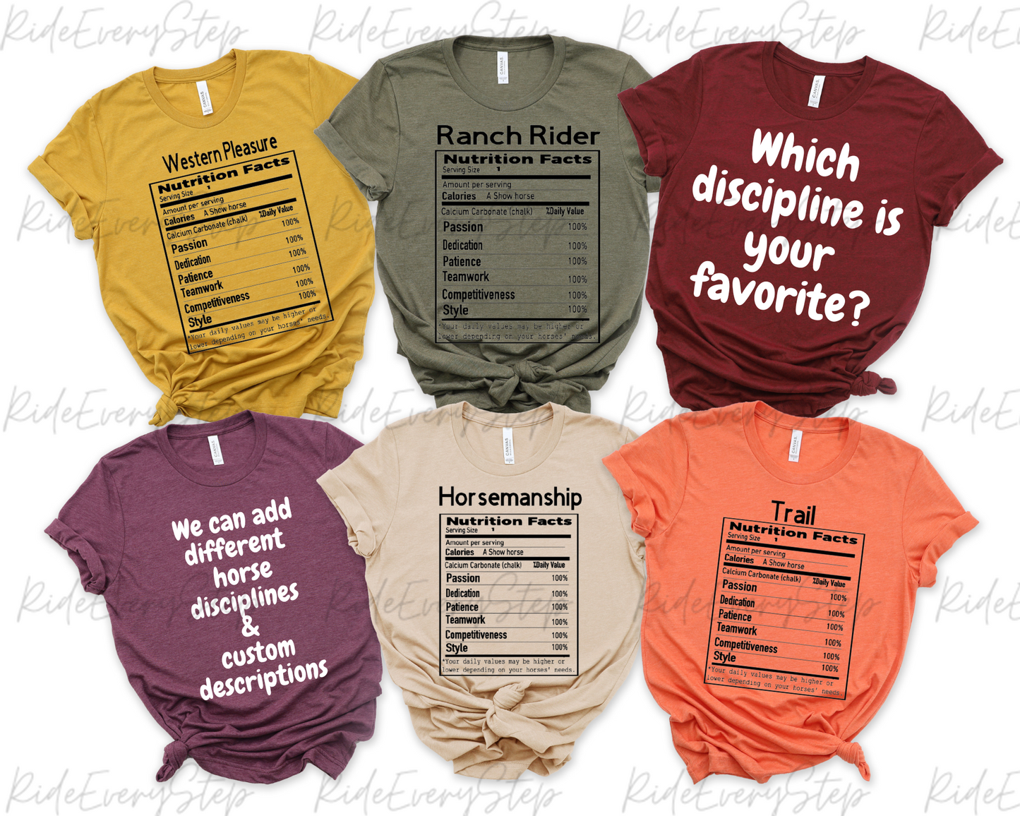 Equine Discipline Nutrition Apparel