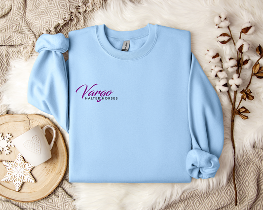 Vargo Halter Horses Chest Logo Sweater