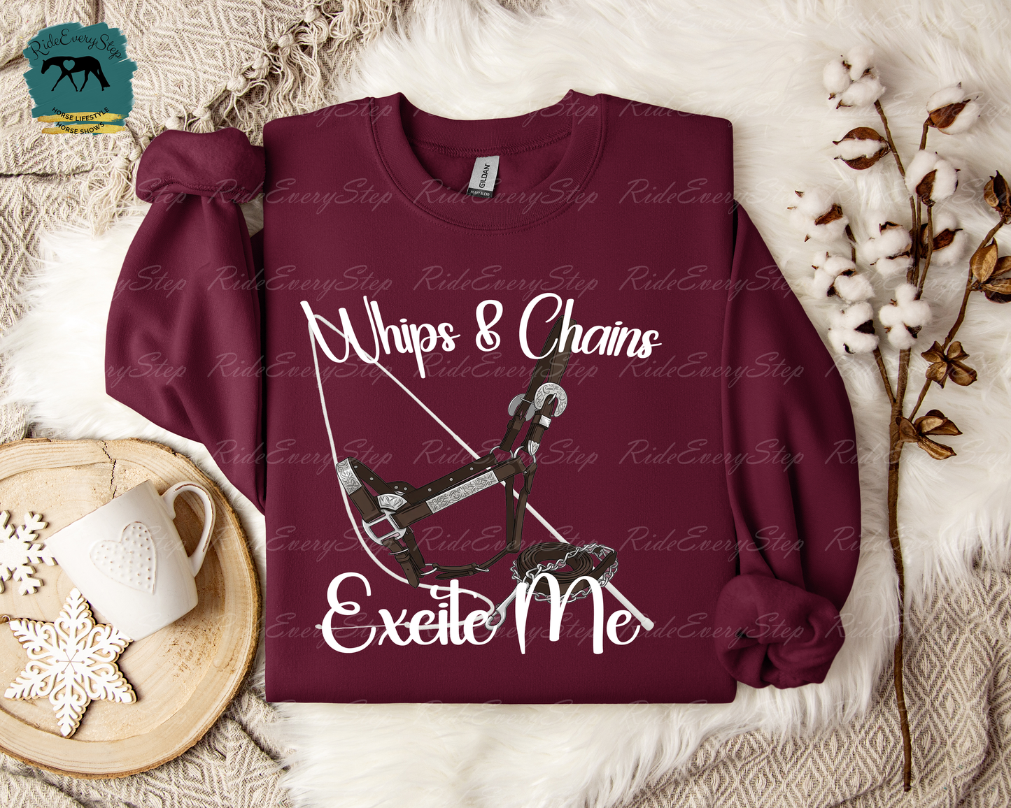 "Whips and Chains Excite Me!" Apparel