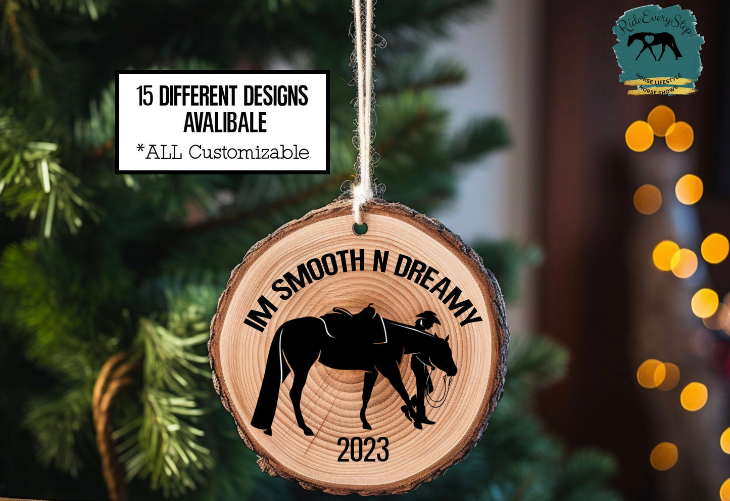 Personalized Wood Ornament