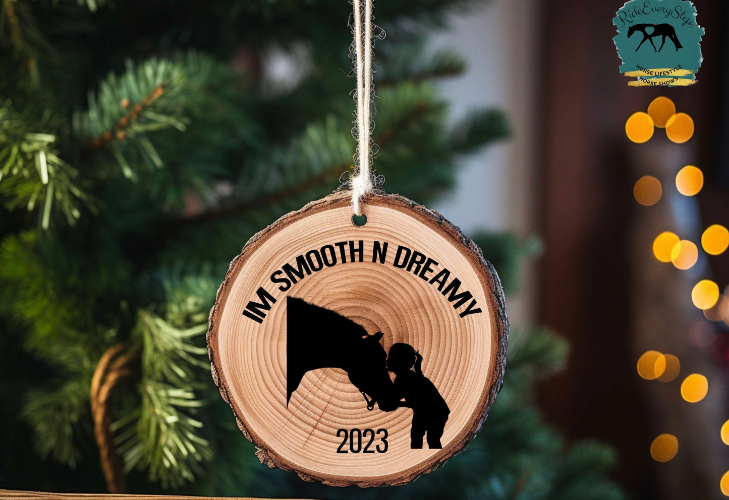 Personalized Wood Ornament