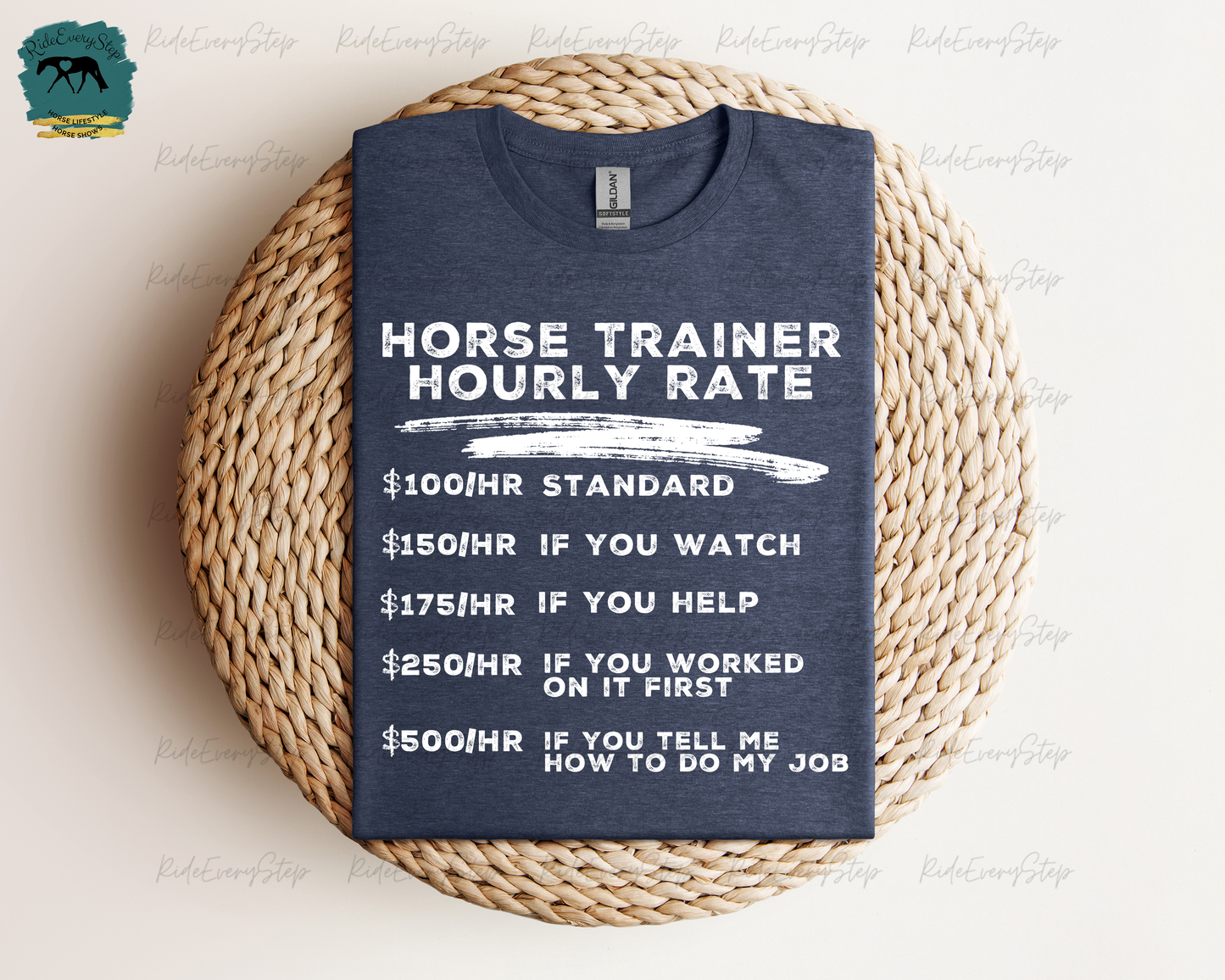 Horse Trainer Hourly Rate Apparel
