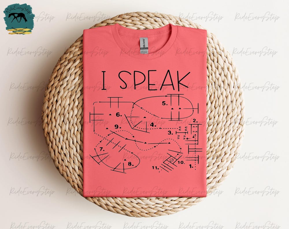 "I Speak" Trail Pattern T-Shirt