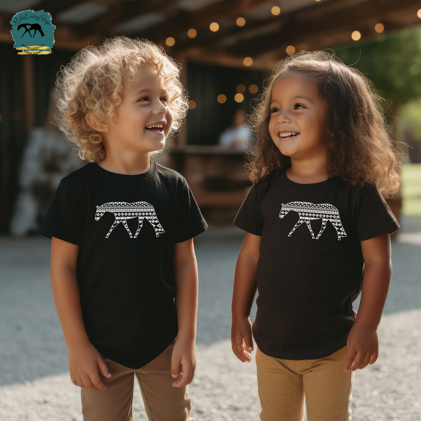 Aztec Horse Toddler and Infant Shirt/Onsie