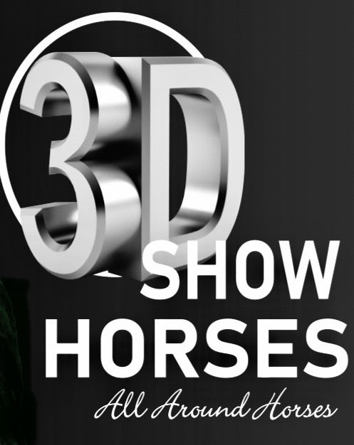3D Show Horses
