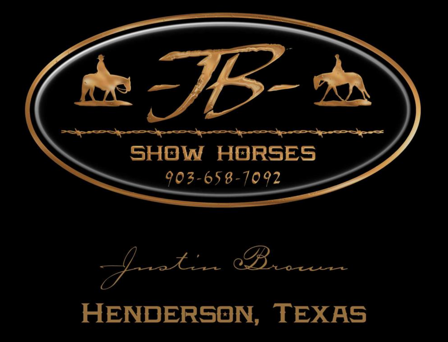Justin Brown Show Horses
