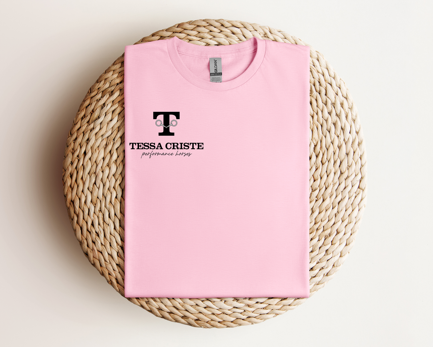 Tessa Criste Performance Show Horses Chest Logo Apparel