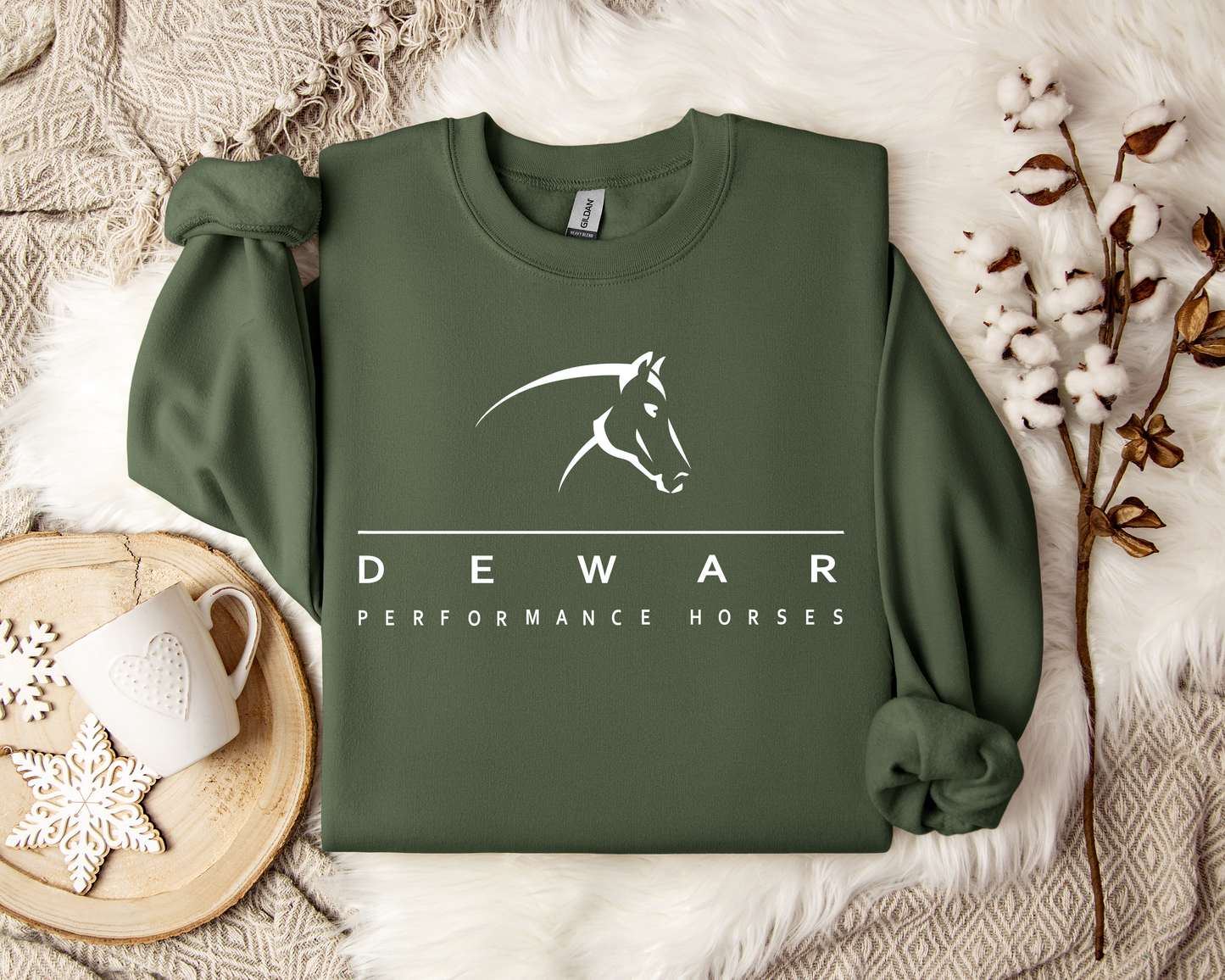 Dewar Performance Horses Full Logo Apparel