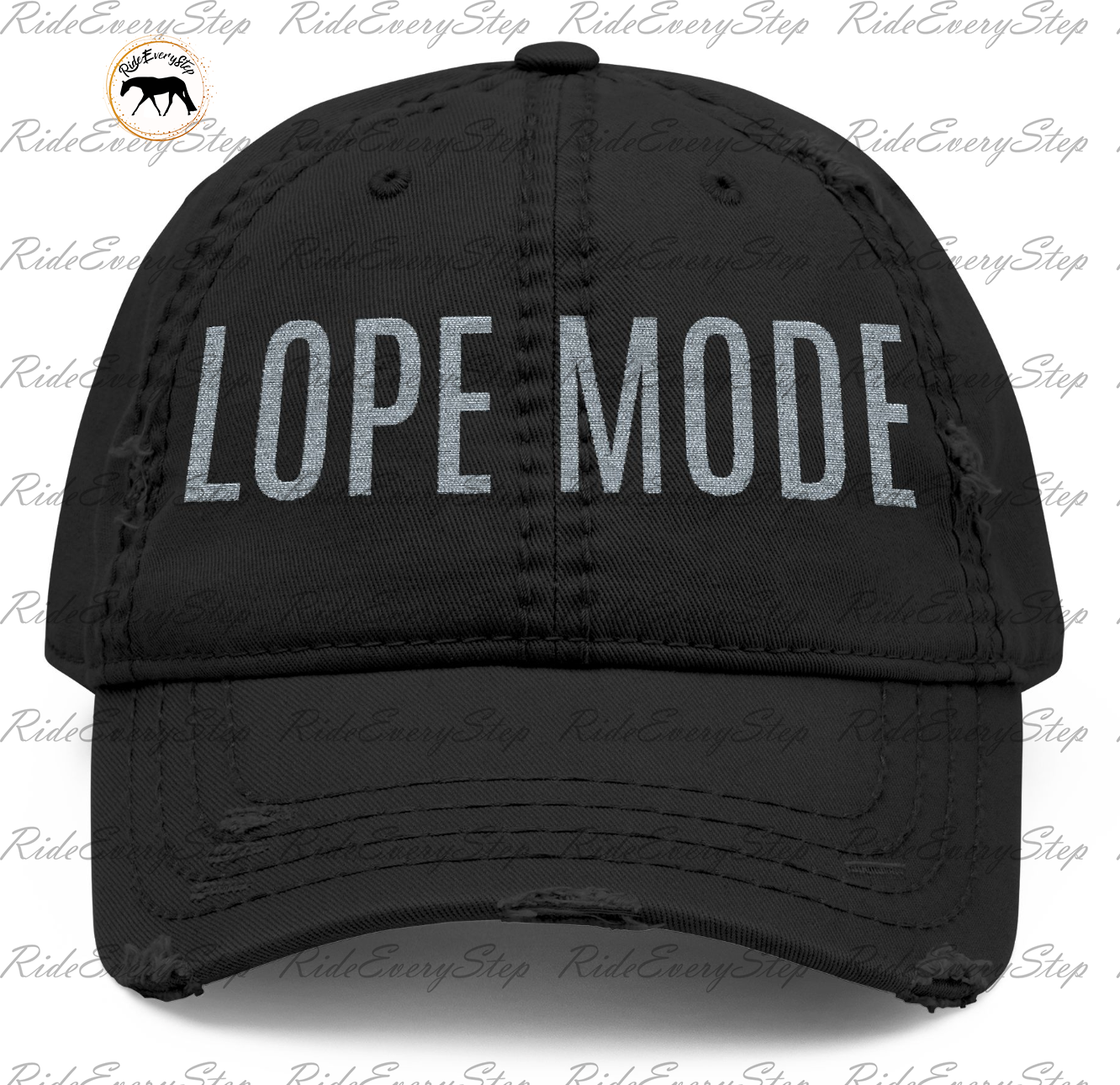 LOPE MODE Embroidery Horse Hat