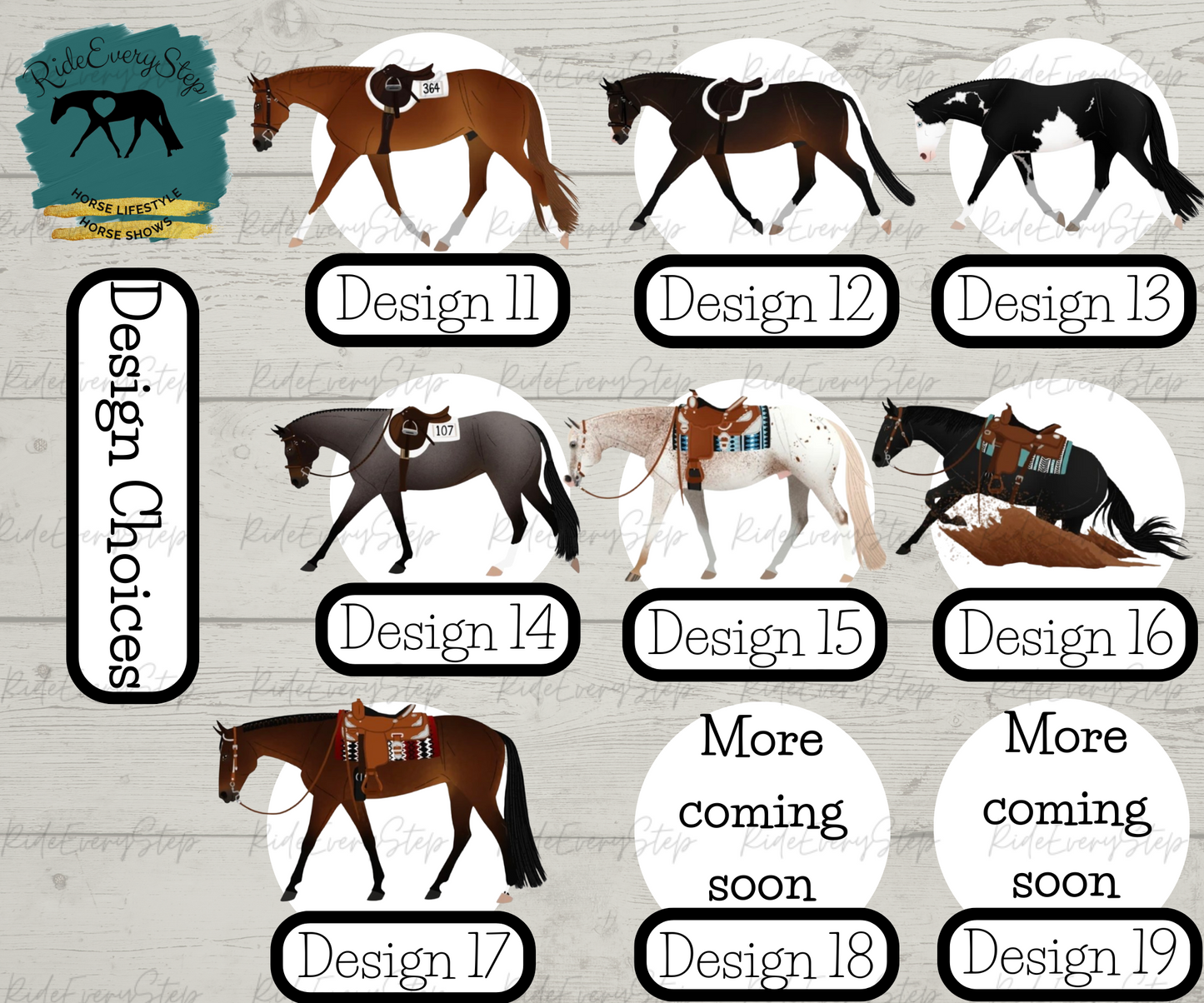 Horse Riding Discipline Sticker