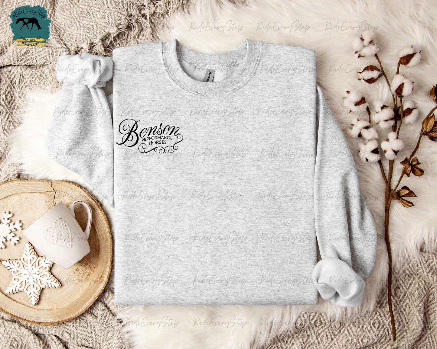 Benson Performance Horses chest Logo Apparel