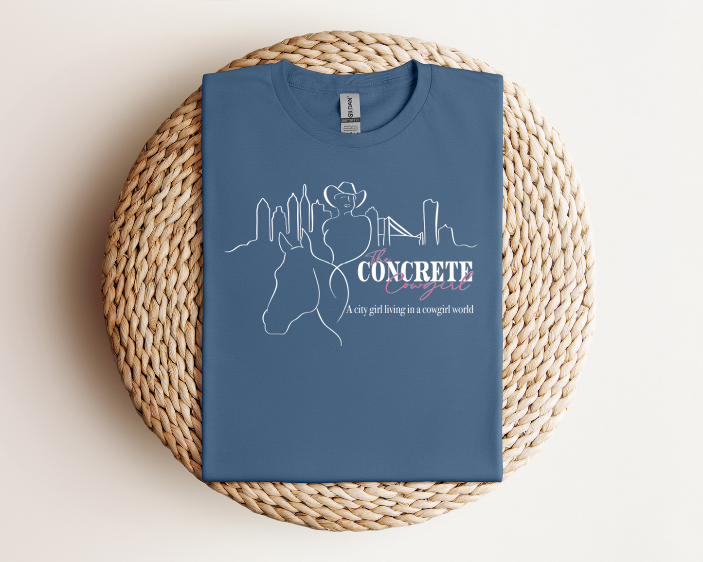 Concrete Cowgirl Full Logo Apparel