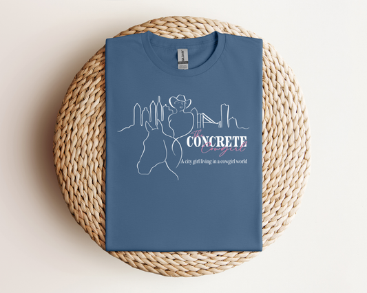 Concrete Cowgirl Full Logo Apparel