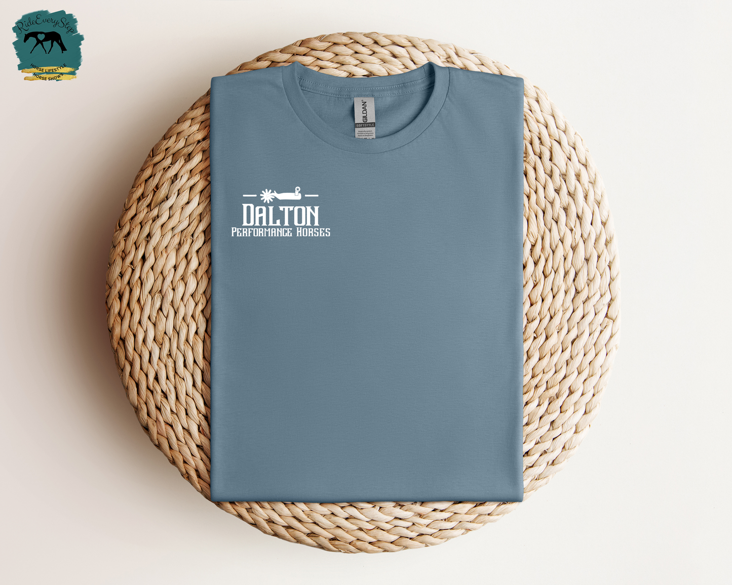 Dalton Performance Show Horses Chest Logo Apparel