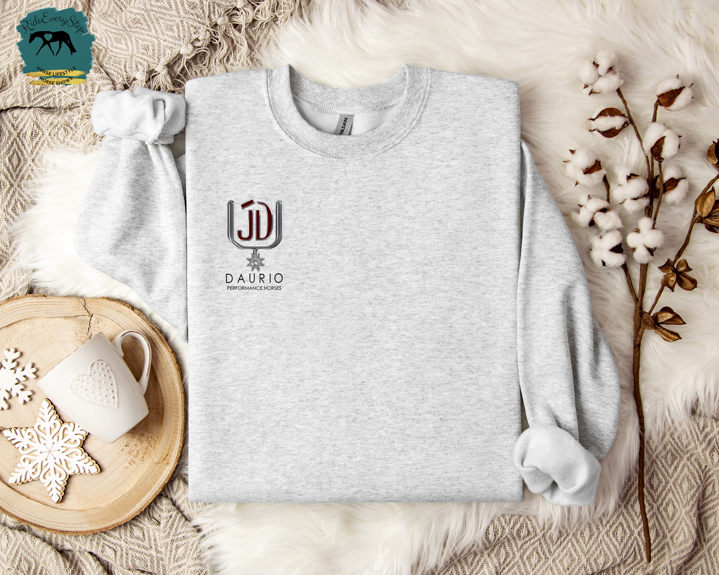 Daurio Performance Horses chest Logo Apparel